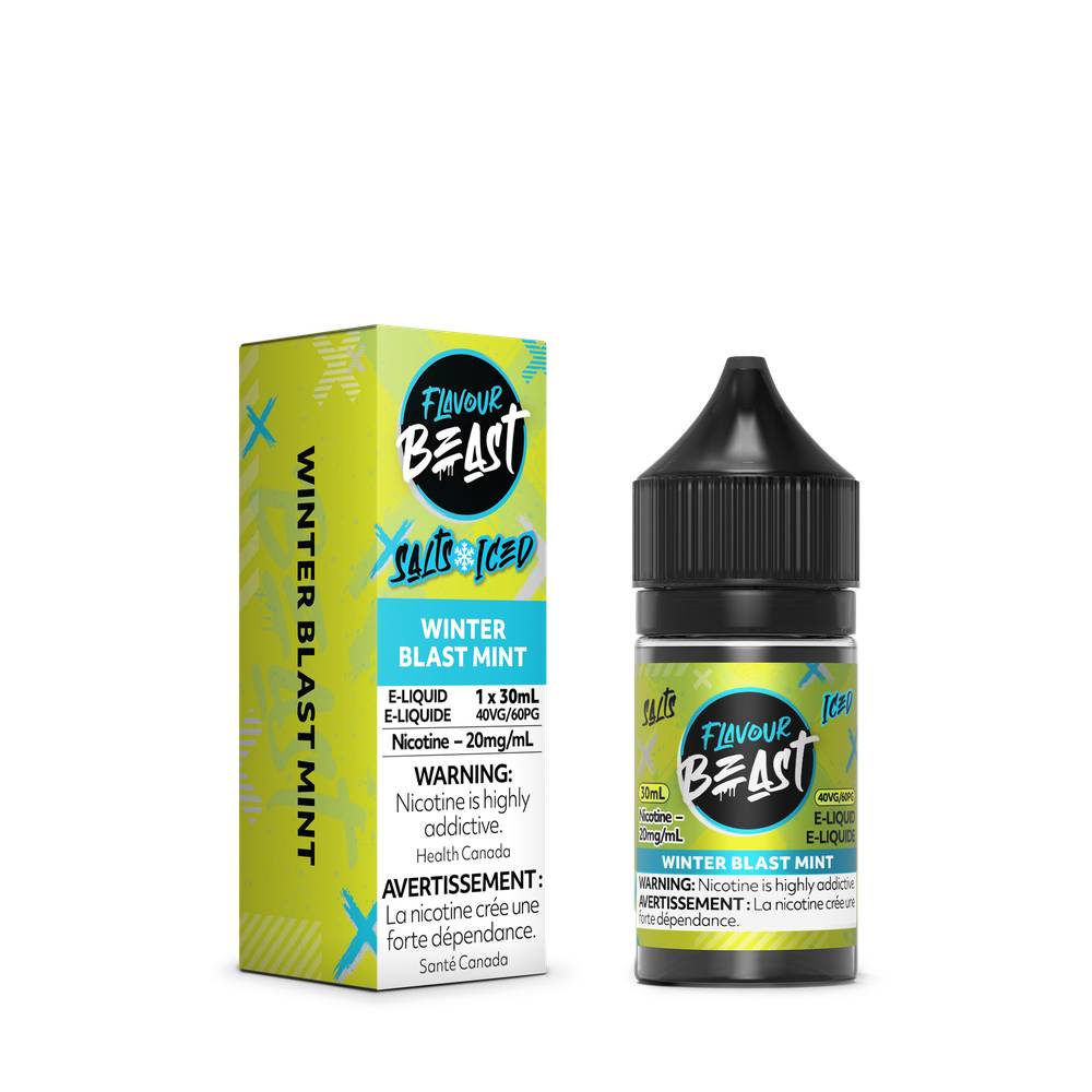 Flavour Beast Blended Series E-Liquid 30mL 20mg – Winter Blast Mint Iced